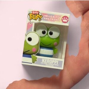 Funko Keroppi Mini Figure — Green, White, Blue, Pink Accents